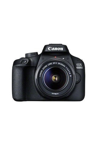 Canon EOS 4000D 18-55 MM DC III DSLR Fotoğraf Makinesi (İthalatçı Garantili)