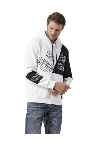 Cl573 Boldmove Luxe Men Hoodie Ecru