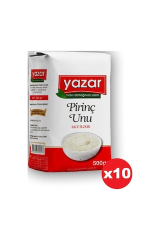 Yazar Sade Pirinç Unu 10 x 500 G