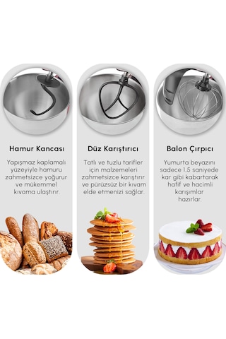 Karaca Mastermaid Chef Ultra D2000W Dijital Ekranlı Mikser
