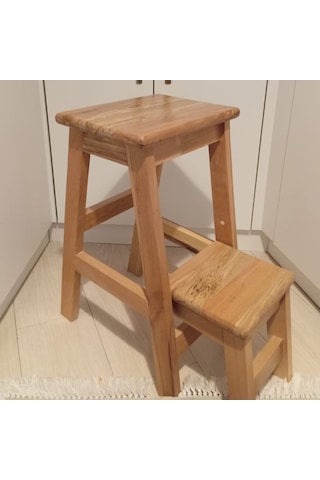 Kademeli Mutfak Merdiven Taburesi Kolay Kapanır Yer Kaplamaz