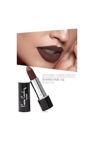 Pierre Cardin Porcelain Matte Edition Lipstick - Brown Red - 218