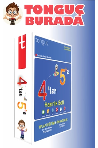 Tonguç Akademi 4'Ten 5'E Hazırlık Seti