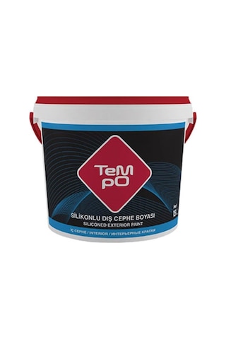 Filli Boya Tempo Silikonlu Dış Cephe Boyası 10Kg Filli Boya Tempo Silikonlu Dış Cephe Boyası 10Kg