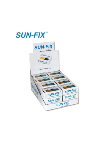 Sun-fix 100 Gr Universal Verwendbar Macun Kaynak Yapıştırıcı 24 Adet 1 Koli Paket
