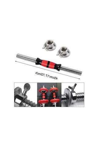 Ganzhoushop Suntek Sapı Kaldırma Halter Dişli Bar Ağırlık 45 Cm Sx
