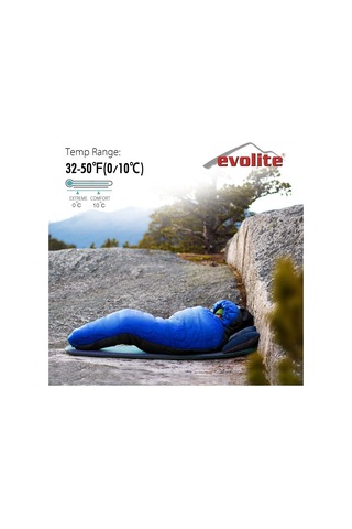 Evolite Alfa Pro Uyku Tulumu 0ºC Mavi