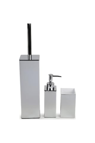 Kobos Kare Banyo Seti Parlak Krom
