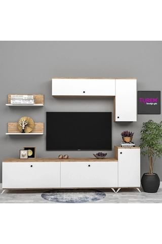 Ela Tv Ünitesi Mdf Siyah