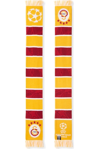 Gsstore Galatasaray Ucl Atkı U252231 Sarı - Kırmızı