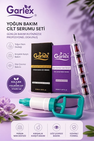 Garlex Yoğun Bakım Cilt Bakım Seti 5'li