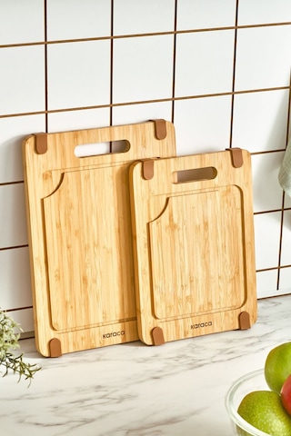 Karaca Roy Bamboo 2'li Pro Kesme Tahtası
