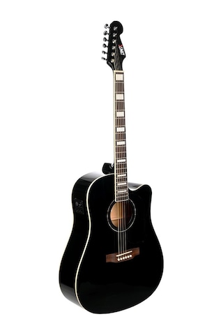 Dmx Guitars Dag100ce Bk Elektro Akustik Gitar
