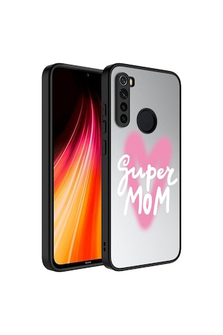 Xiaomi Redmi Note 8 Kılıf Aynalı Desenli Kamera Korumalı Parlak Zore Mirror Kılıf