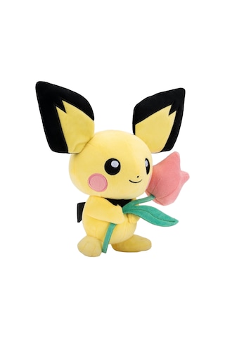 Pokemon Pelüş Figür 20 Cm Bahar Serisi Pkw3666 - Pichu Çok Renkli