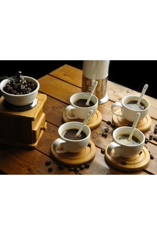 Yamaç Home Bambu Frappe Kahve Kültürü Seti