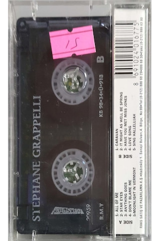 Plak Değildir Kaset Tir Stephane Grappelli Kaset