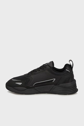 Ea7 Unisex Ayakkabı 7x000308 Af18447 Mc026 Siyah-gümüş Siyah-gümüş