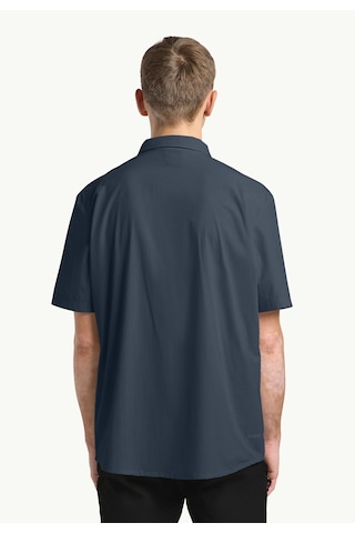 Jack Wolfskın Vandra S S Shırt M Erkek Midnight Sky Gömlek 1404071-c0412 Lacivert