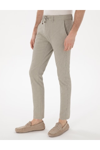 Pierre Cardin Erkek Haki Pantolon Kanvas-chino 50305235-vr027 Haki