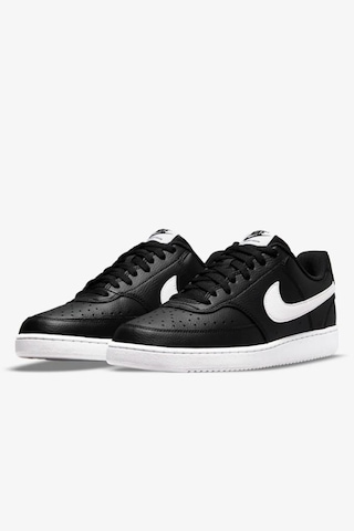 Nike Court Vısıon Lo Nn Dh2987 001 Unisex Sneaker Ayakkabı Siyah Beyaz 36-45 Sıyah - Beyaz