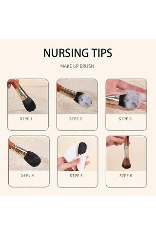 Makyaj Fırçası Seti Fırça Makyaj Başlangıç 4 Makyaj Fırçası Seti Makyaj Fırçası