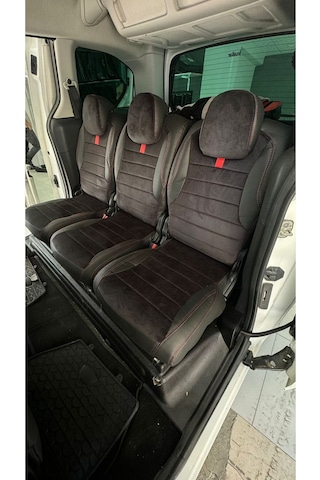 Citroen Berlingo 2011 2017 Arka Koltuk 3 Tane Tek Tek Uyumlu Oto Koltuk Kılıfı