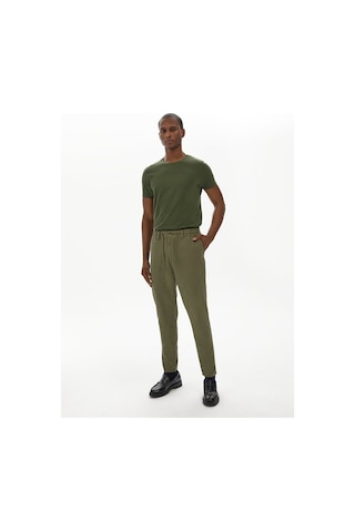 Ltb Düz Paça Keten Görünümlü Jogger Yeşil Pantolon 012254703125026 401 Yeşil