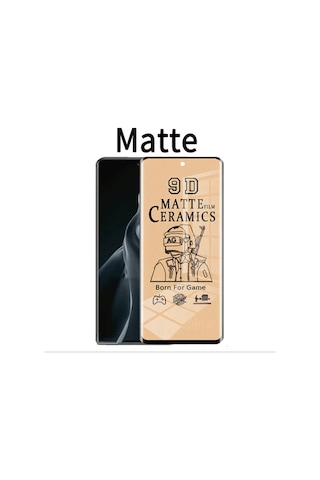 Samsung Uyumlu A31 MAT SERAMİK EKRAN KORUYUCU