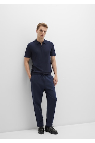 Mavi - Lacivert Örme Pantolon 0010521-70490 Lacivert
