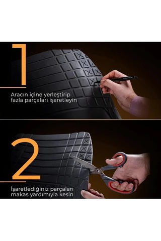 Fiat Egea 4d Havuzlu Paspas Takımı