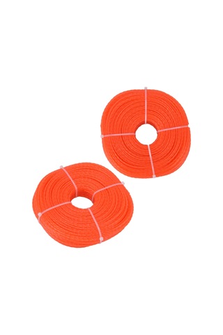 Geeroyoo 2.4mm 120m Nilon Pimzmiş Ağır Kırmızı Biçme Tel Spoli - Husqvarna, Ryobi, Stihl Uyumlu - Dayanıklı, Yüksek Verimli Bahçe Bakımı Aksesuarı