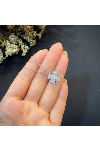 Stela Yonca Gümüş Kolye