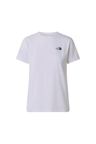 The North Face W Evolutıon Sımple Dome Slm Short Sleeve Kadın Tişört Nf0a8fx7fn41 Beyaz