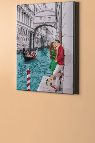 Webstyle Sayılarla Boyama Seti Kasnaklı Venedik'te Aşk 50 X 65 Cm