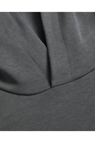Skechers M Essential Hoodie Sweatshirt Erkek Antrasit Sweatshirt S242110-003