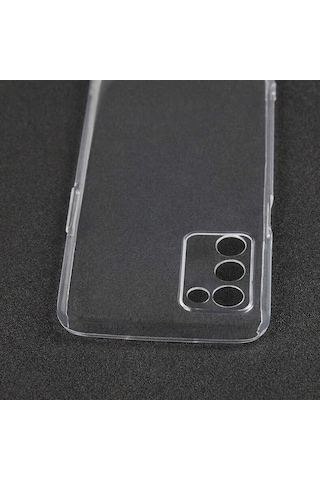 Oppo A55 5g Kılıf Şeffaf İnce Ve Esnek Süper Silikon Kılıf Renksiz