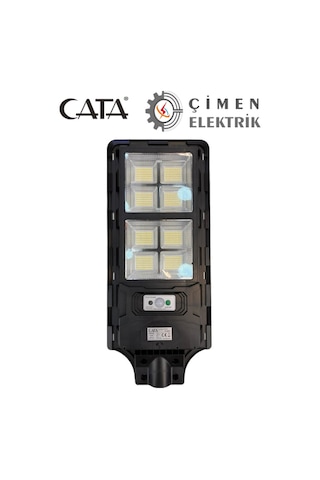 Cata Ct 4641 250 W Güneş Enerjili Solar Sokak Armatürü 6400k Beyaz Işık Beyaz