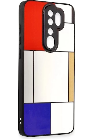 Newface Xiaomi Redmi Note 8 Pro Kılıf Mirror Desenli Kapak - Mirror - 9 Beyaz