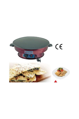 Uğur 2200 Watt 57 CM Büyük Termostatlı Katmer Sacı 011 Elektrikli