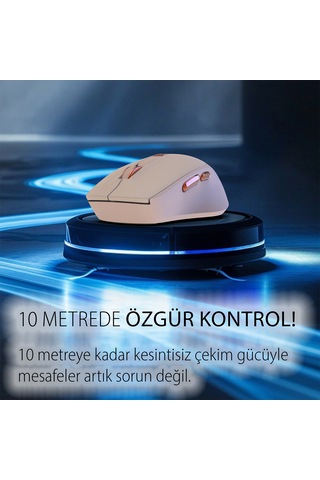 Iwm-244rp 2.4ghz Kablosuz Optik Mouse Ergonomik Tasarım, Sessiz