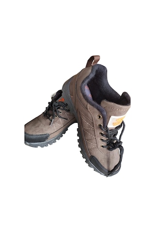 Desert Lion Erkek Outdoor Trekking Bot Su Geçirmez, Kaymaz Taban, Termal Kürklü, Kışlık Günlük Bot Kahverengi