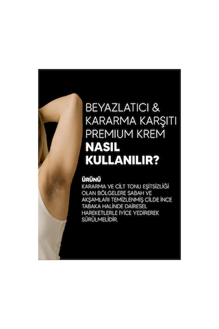 Zederma Beyazlatıcı Kararma Karşıtı Premium Krem 50 Ml