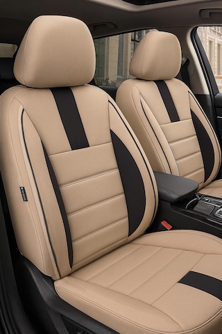 Oniks Tay Tüyü Oto Koltuk Kılıfı Fiat Egea-linea-punto-albea-marea-tipo-uno Uyumlu Bej