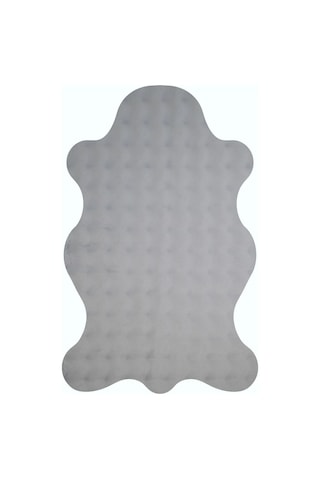 Prizma Halı Bubble Peluş Halı İpek Gri Pos Kesim