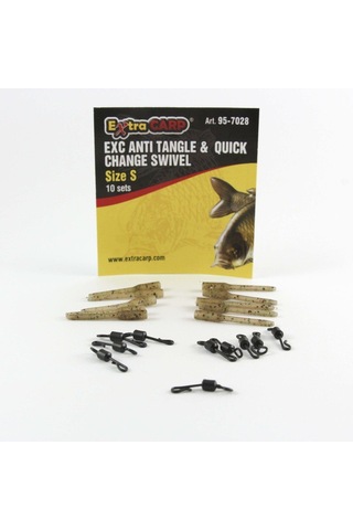 Exc Anti Tangle & Quick Change Swivel/ 10 Sets