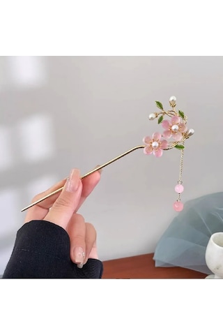 Deus Lıght Gothic Saç Tokası Çin Şpilyeleriyle 300351257 Gri