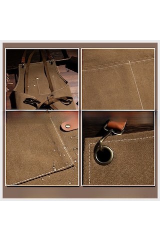 Dianziye Siyah Mutfak Ve Kahve Dükkanı Apronu: Suya Ve Yağa Dayanıklı, Özel Baskı, Dayanıklı Malzeme İle Ev Ve İş Yerleri İçin