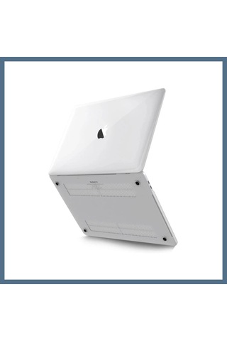 Buradabulabilirsin Macbook Uyumlu Pro 13 2020 Macbook Uyumlu Buzlu Kapak - Şeffaf Bbz