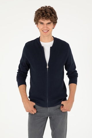 U.s. Polo Assn. Erkek Lacivert Hırka Triko 50293528-vr033 Lacivert